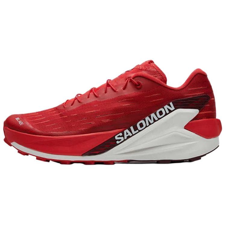 SALOMON S/LAB PULSAR 4 Comfortable Durable Low-Top Running Shoes Unisex Red