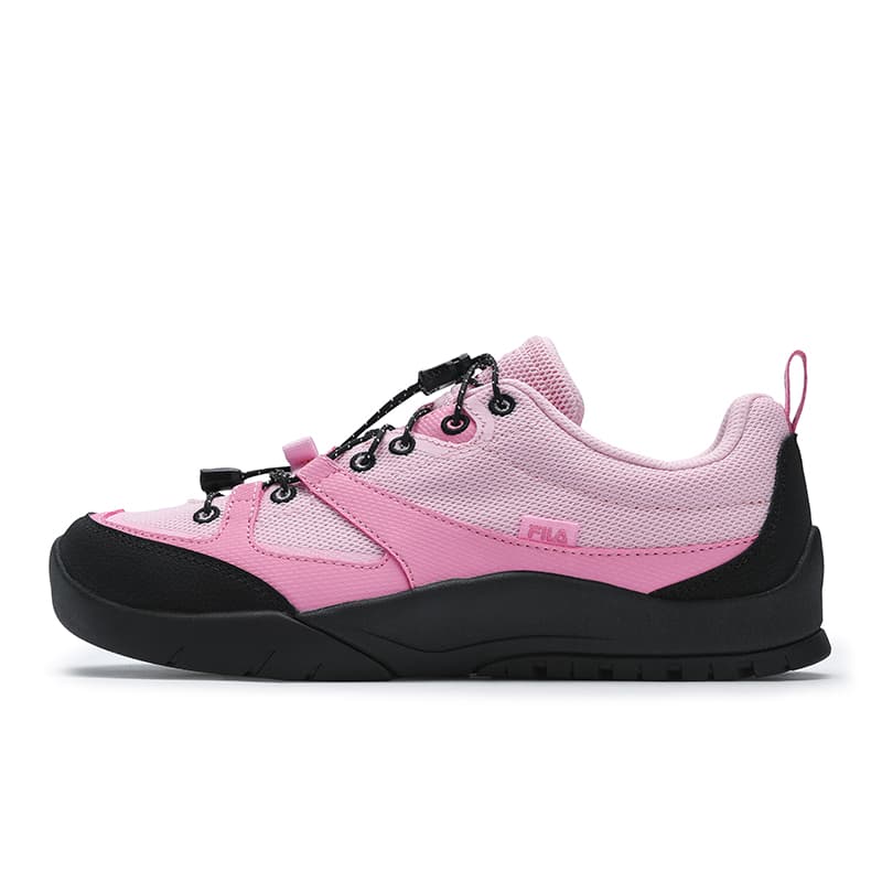 FILA CAMLIFE Mountain Crossing Shoes Abrasion Resistant Breathable Low top Skateboard Shoes Women's Pink