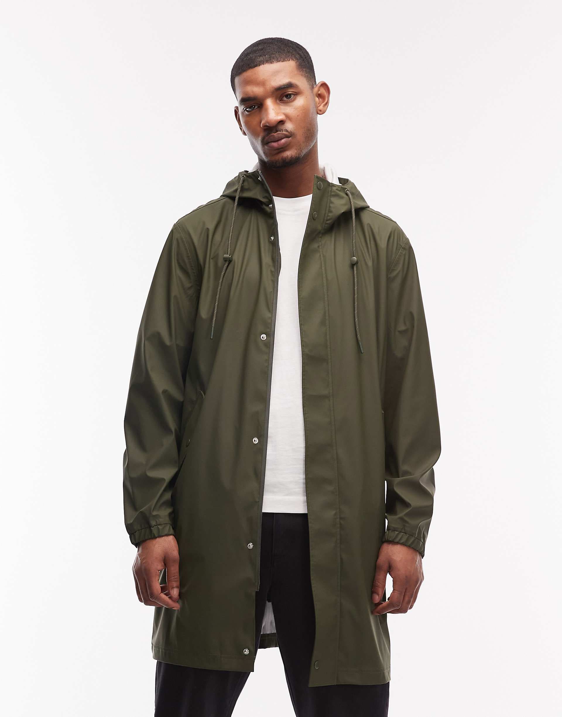 ASOS DESIGN stormMAX™ parka in khaki