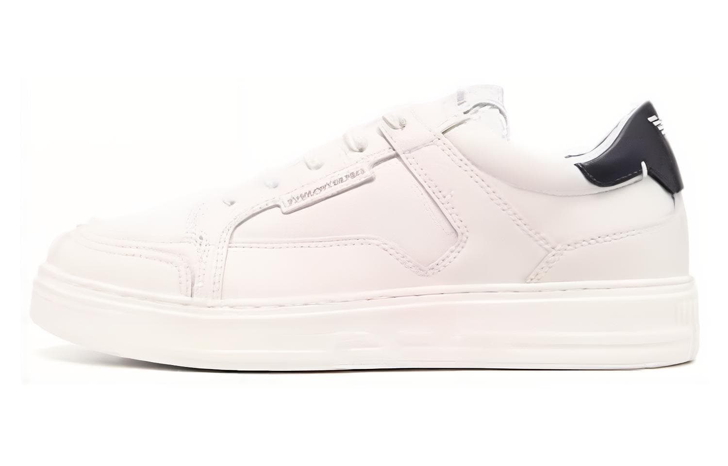 EMPORIO ARMANI Lace-up Leather Sneakers