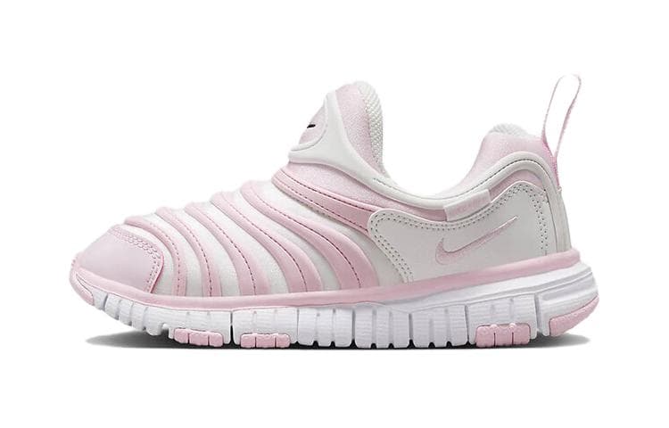 Nike Dynamo Free Cushioning Breathable Low-Top Kids Lifestyle Shoes Pink White Children Aged 3-7 Years Old