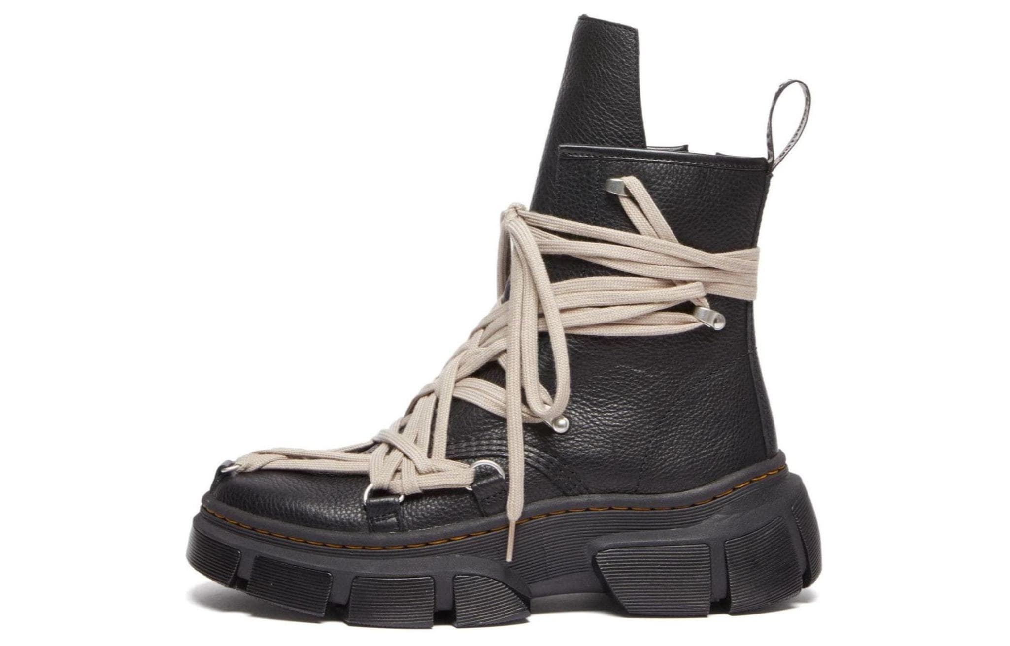 Dr. Martens 1460 DMXL Mega Lace Boot Rick Owens Black