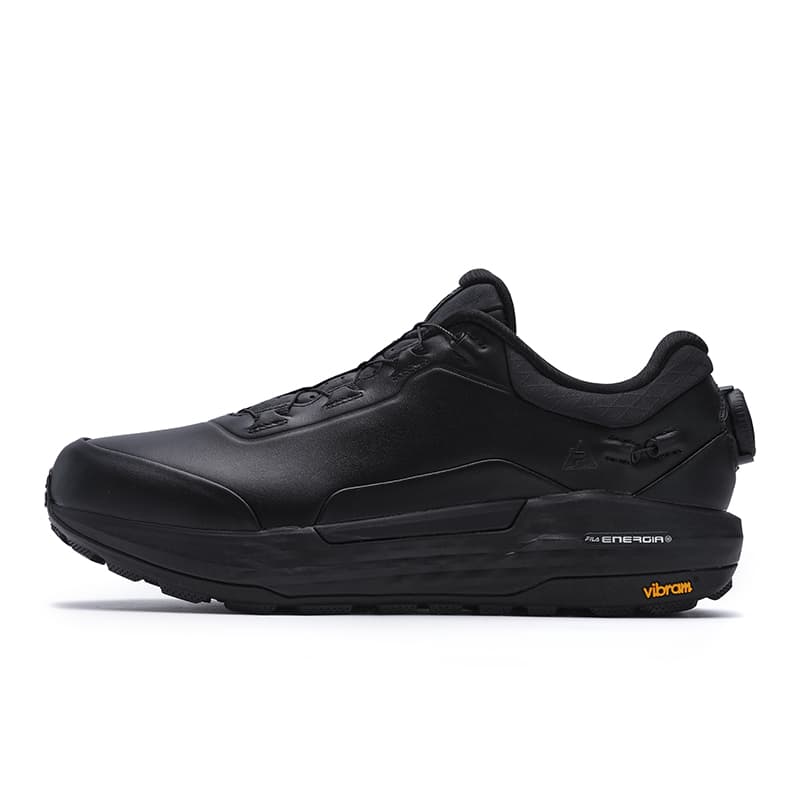 FILA BOA EXPLORER 2 ELITE Versatile Casual Low-Top Running Shoes Men's Black