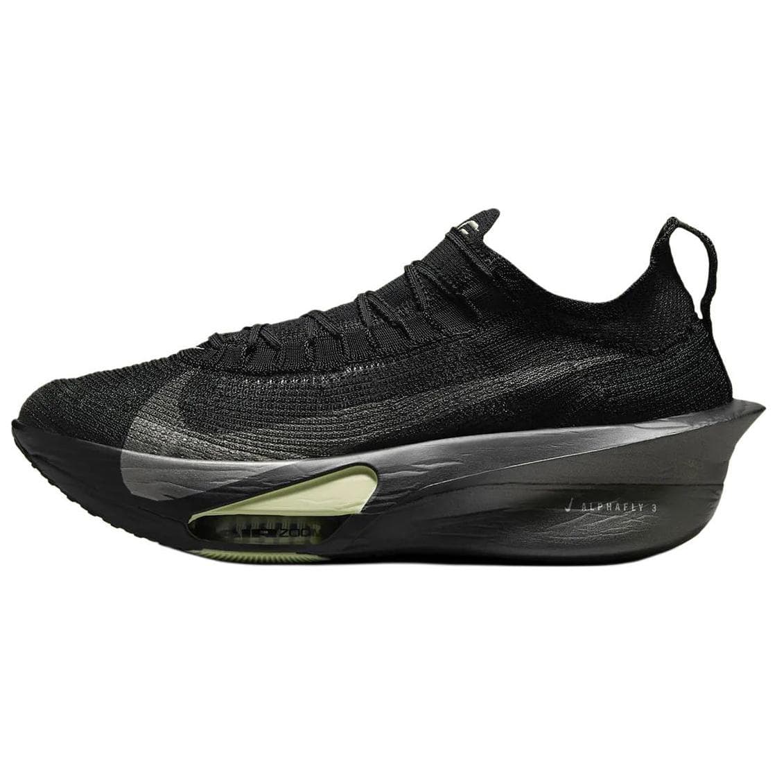 Nike Alphafly 3 Anti-Slip Wear-Resistant Low-Top Running Shoes Men's Black
