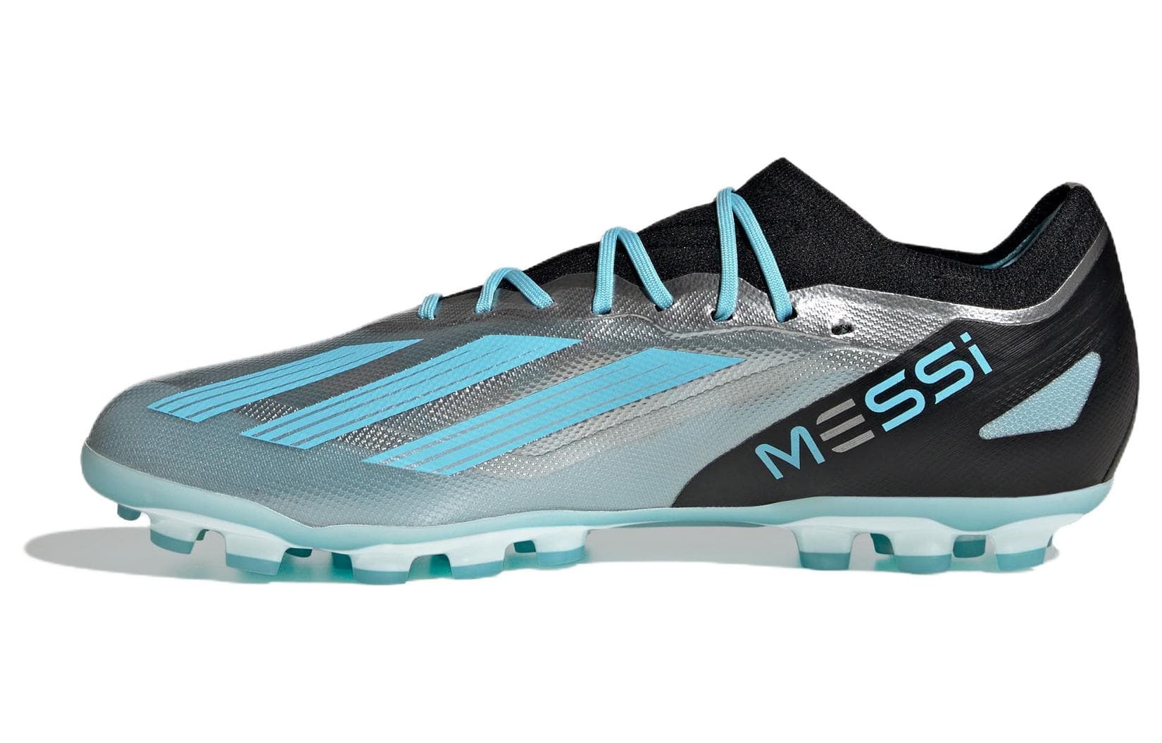 adidas X Crazyfast Messi.1 2G/3G AG 'Silver Blue Core Black'