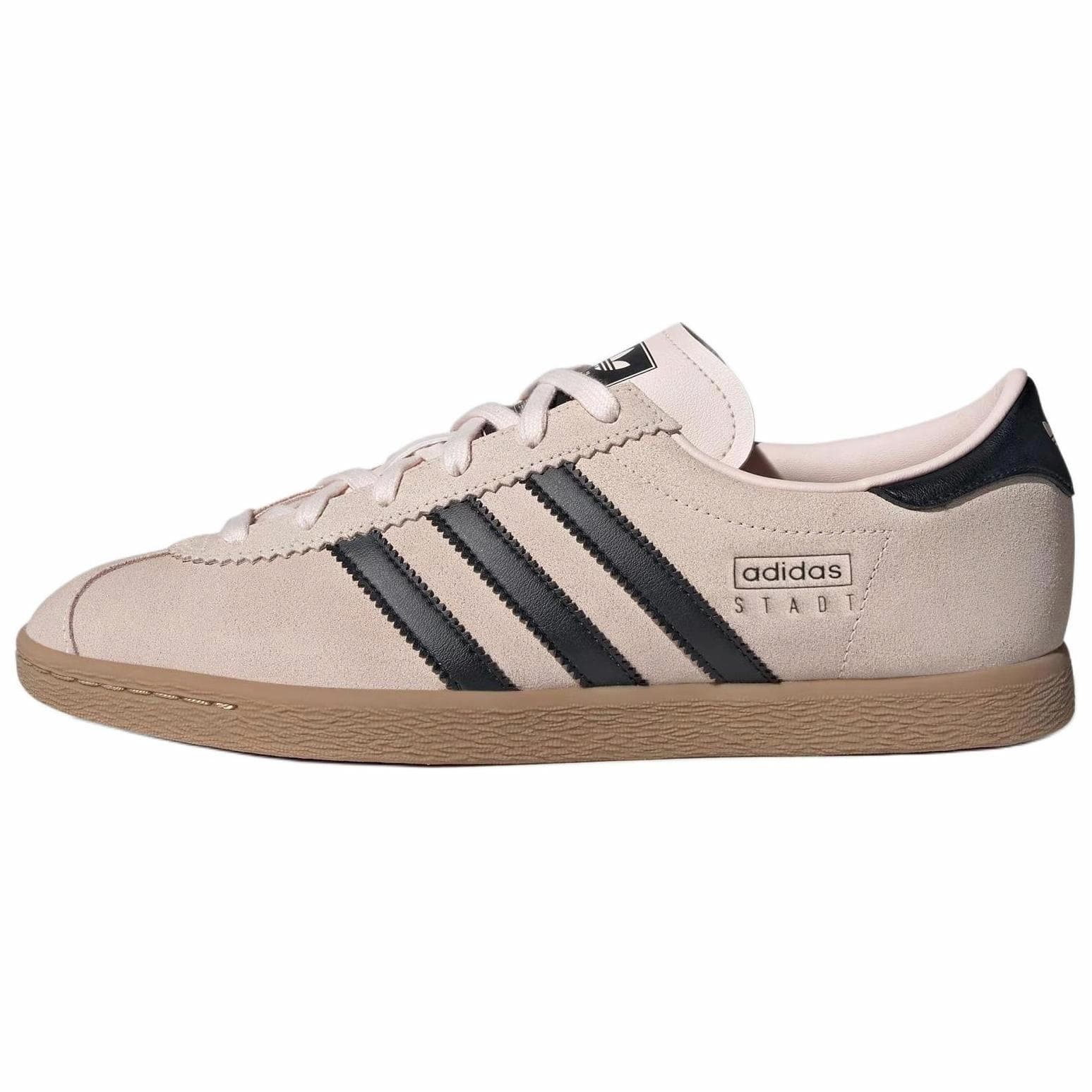 Adidas Originals Stadt Anti Slip Wear Resistant Low Top Skateboard Shoes Unisex Pink