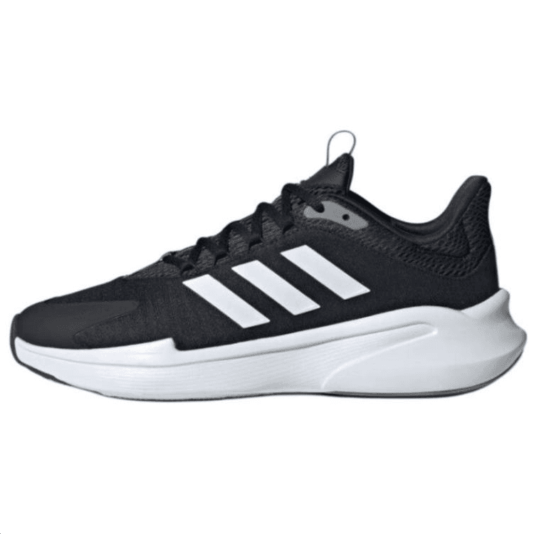 Adidas Alphaedge + Anti-Slip Wear-Resistant Low-Top Running Shoes Men's Black