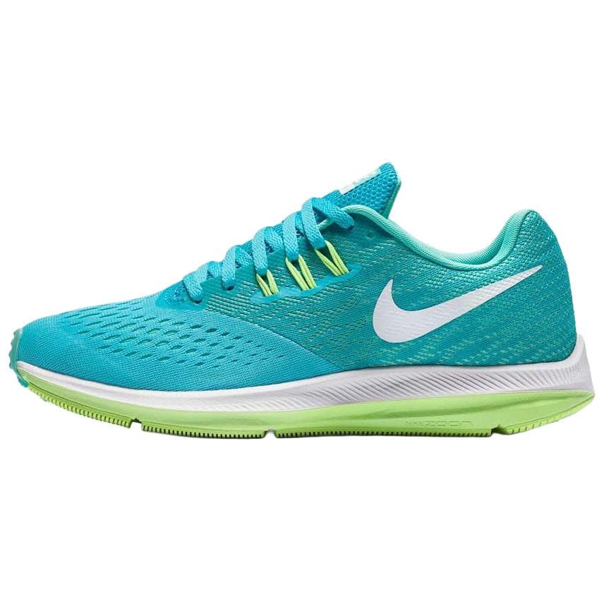Nike Zoom Winflo 4 Comfort Soft Wear-Resistant Low-Top Casual Running Shoes Women's Blue