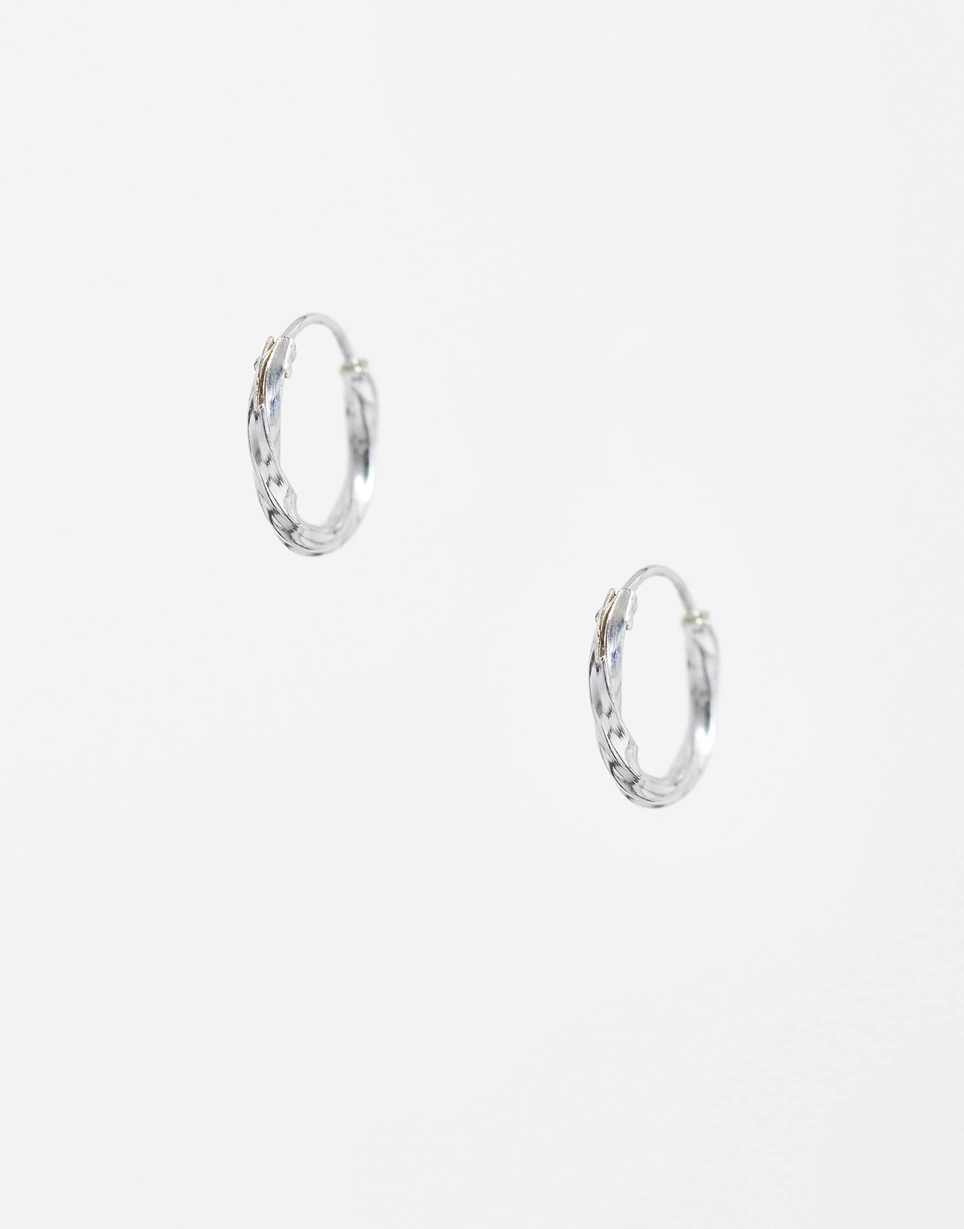 Kingsley Ryan 12mm twist hoops in sterling silver