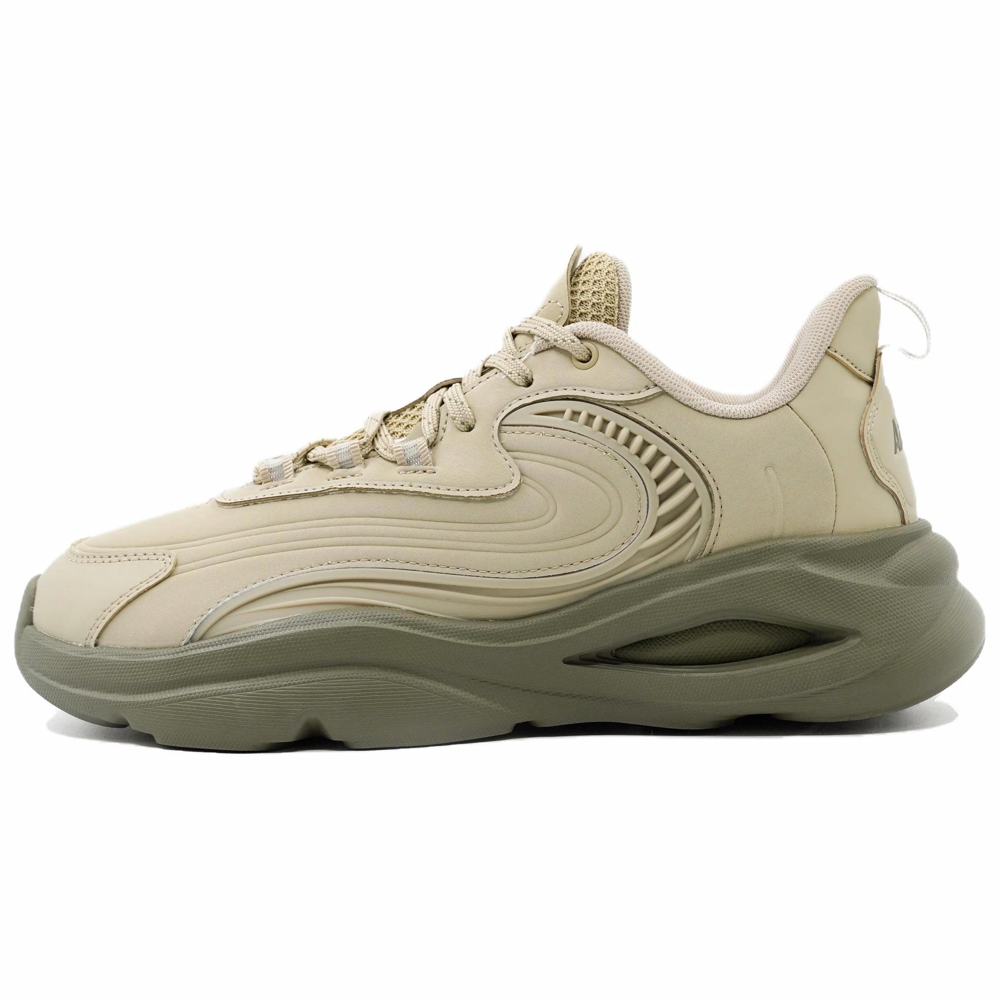 ANTA Casual Shoes Men Low-Top Khaki