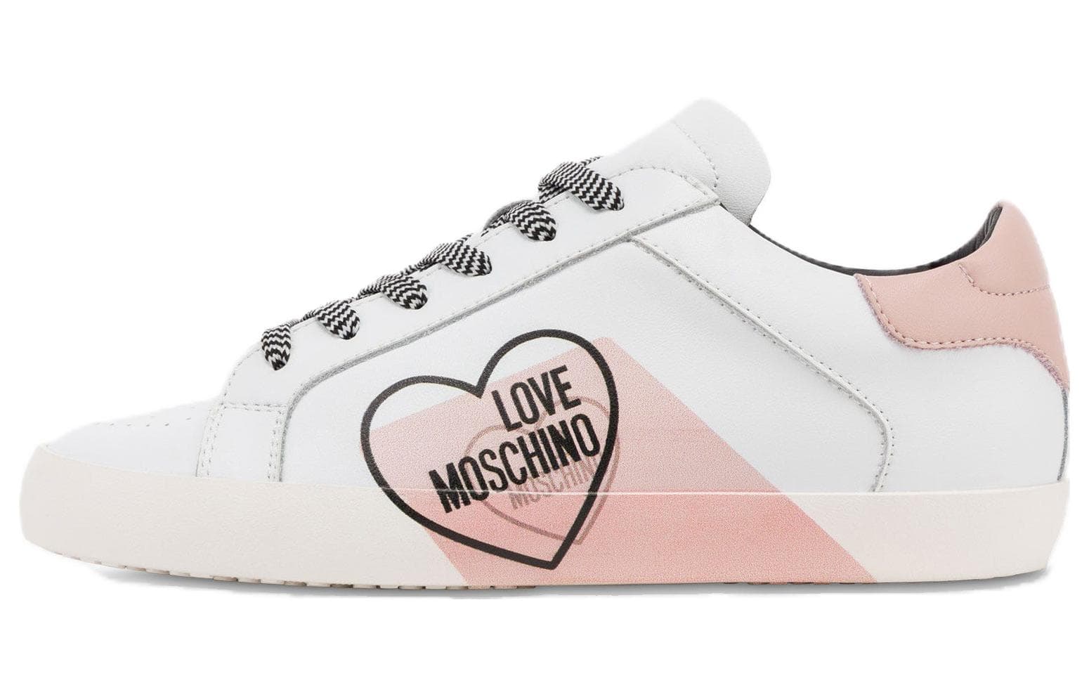 LOVE MOSCHINO Low-Top Skateboard Shoes Women's White