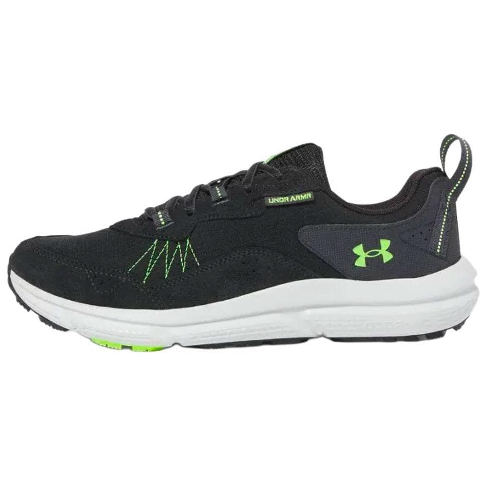 Under Armour Charged Verssert Abrasion Resistant Low top Casual City Commute Running Shoes Men's Black Green