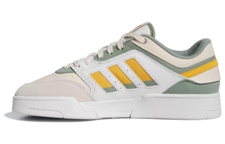 Adidas Originals Originals Drop Step Low Shoes 'Crystal White Yellow Silver Green'