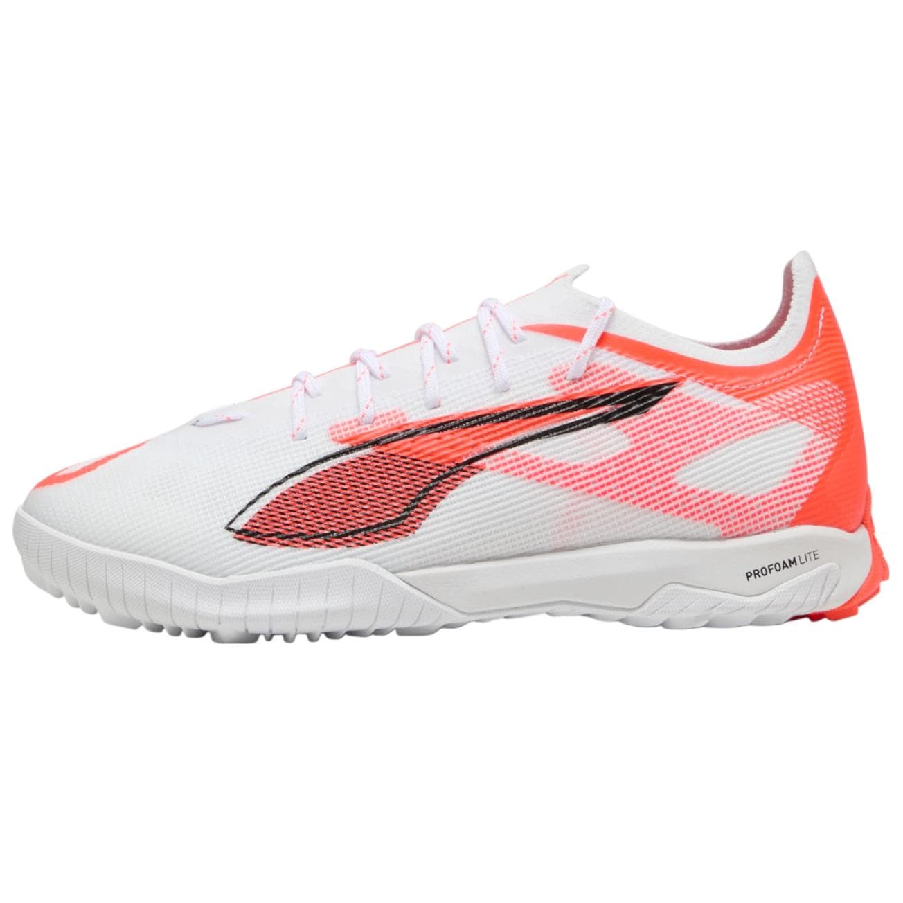 PUMA Ultra 5 Pro Soccer Shoes Unisex White Orange