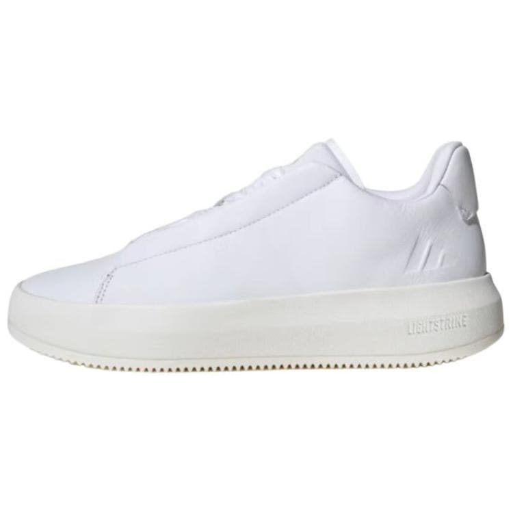 adidas ACESMASH Comfortable Versatile Wear-Resistant Lightweight Low-Top Skate Shoes Men's White