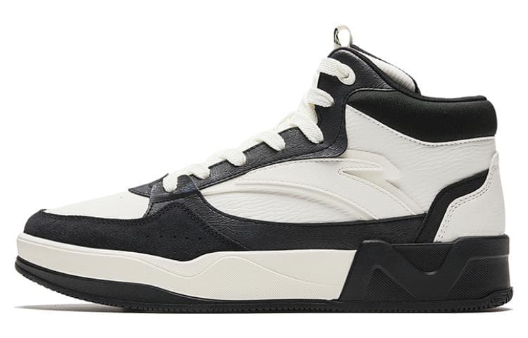 ANTA Skateboard Shoes Men High-Top White