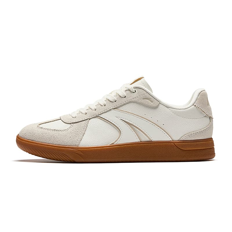 Anta TT Shoes Wear-resistant And Lightweight Low-Top Skateboard Shoes Women's White Gray