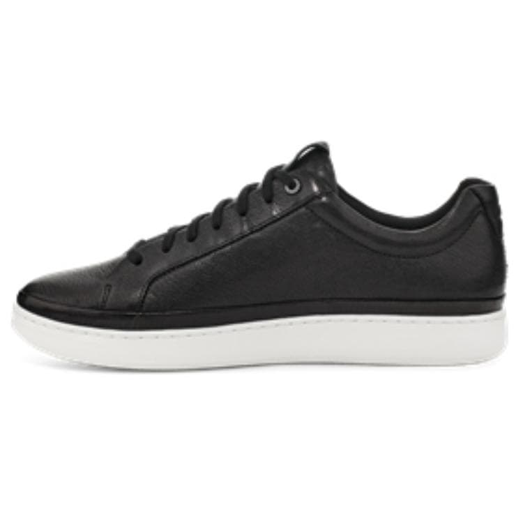 UGG Cali- Round Toe Lace Up Sweat Absorbing Breathable Low Top Casual Shoes Men's Black