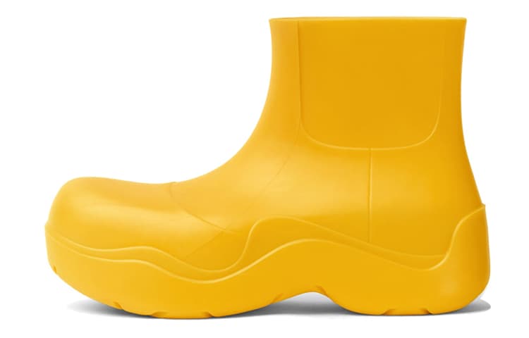 Bottega Veneta Puddle Ankle Boots Women's Yellow