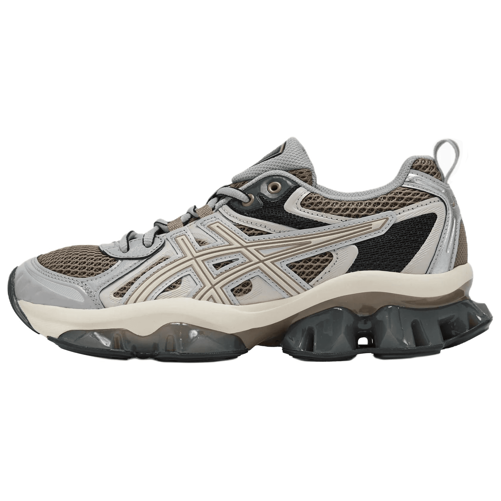 Asics GEL Quantum Kinetic Abrasion Resistant Low Top Running Shoes Unisex Brown Beige