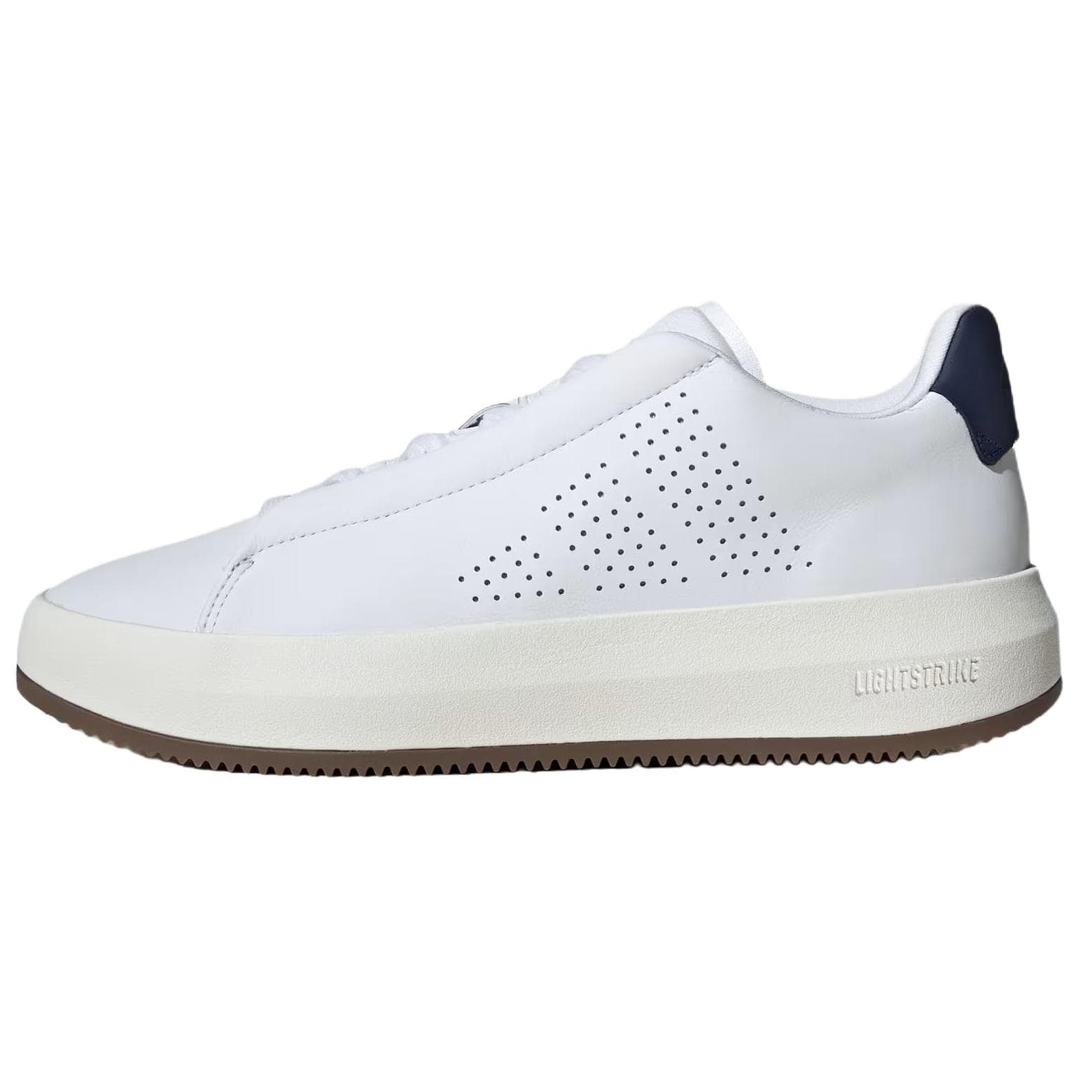 adidas ACESMASH Fashion Comfort Cushioned Low-Top Skate Shoes Men's White
