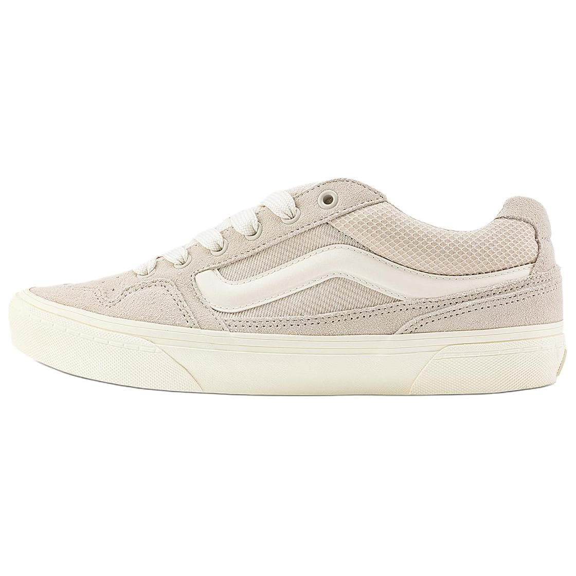 Vans Caldrone Sporty Casual Series Comfortable Versatile Wear-Resistant Low-Top Sneakers Men's Oatmeal