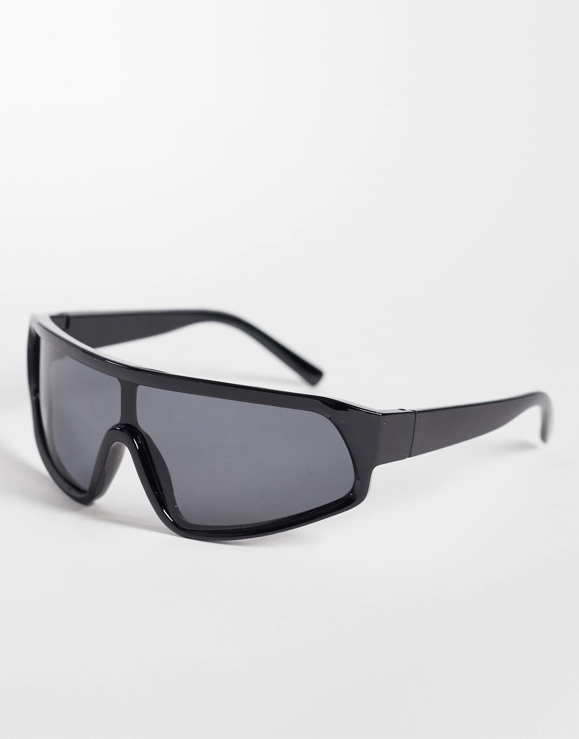 Kaiia exclusive 90s sporty sunglasses in black