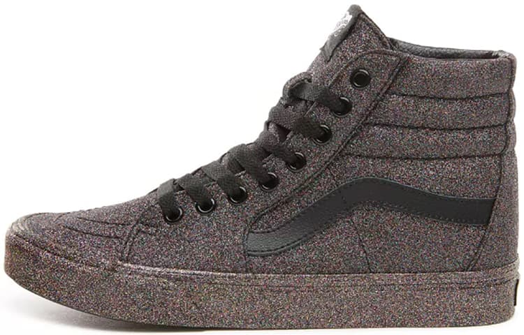 Vans Rainbow Glitter Sk8 hi Black