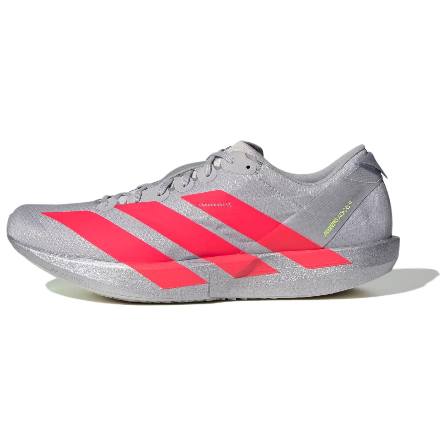 Adidas Adizero Adios 9 Anti-Slip Wear-Resistant Low-Top Running Shoes Men's Gray