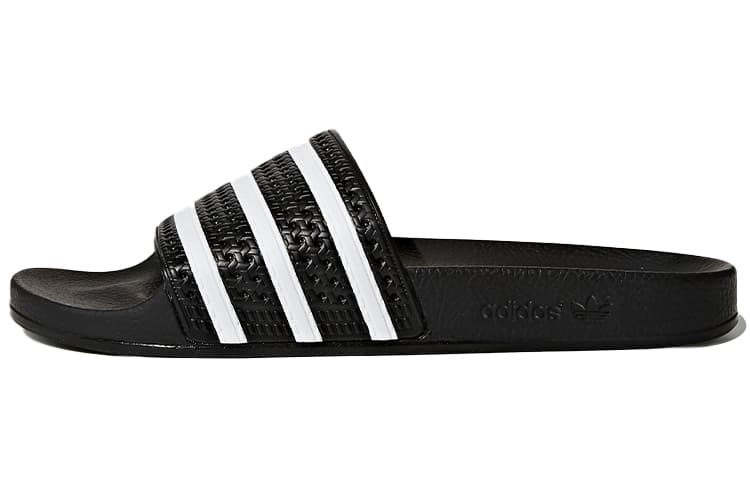 Adidas Originals Adilette Slides Black White