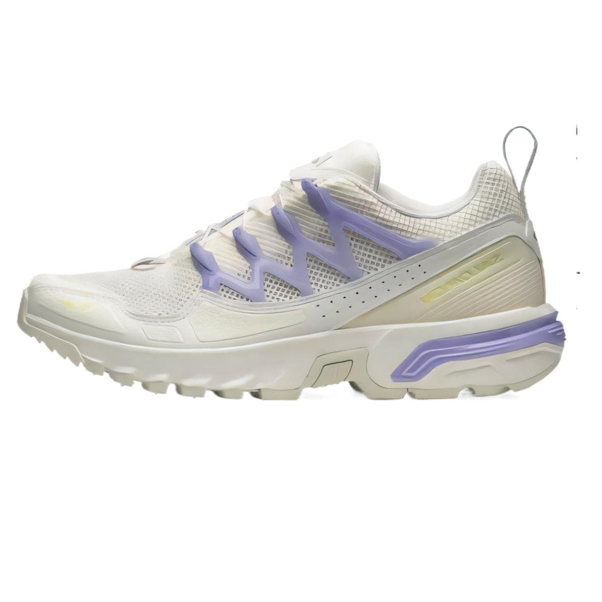SALOMON ACS + OG Comfortable Fashion Lightweight Cushioned Slip-Resistant Wear-Resistant Breathable Low-Top Running Shoes Unisex Purple White