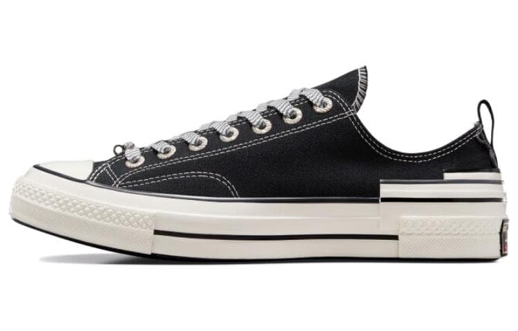 Chuck 70 Converse Hacked Heel Low 'Black Reflective'