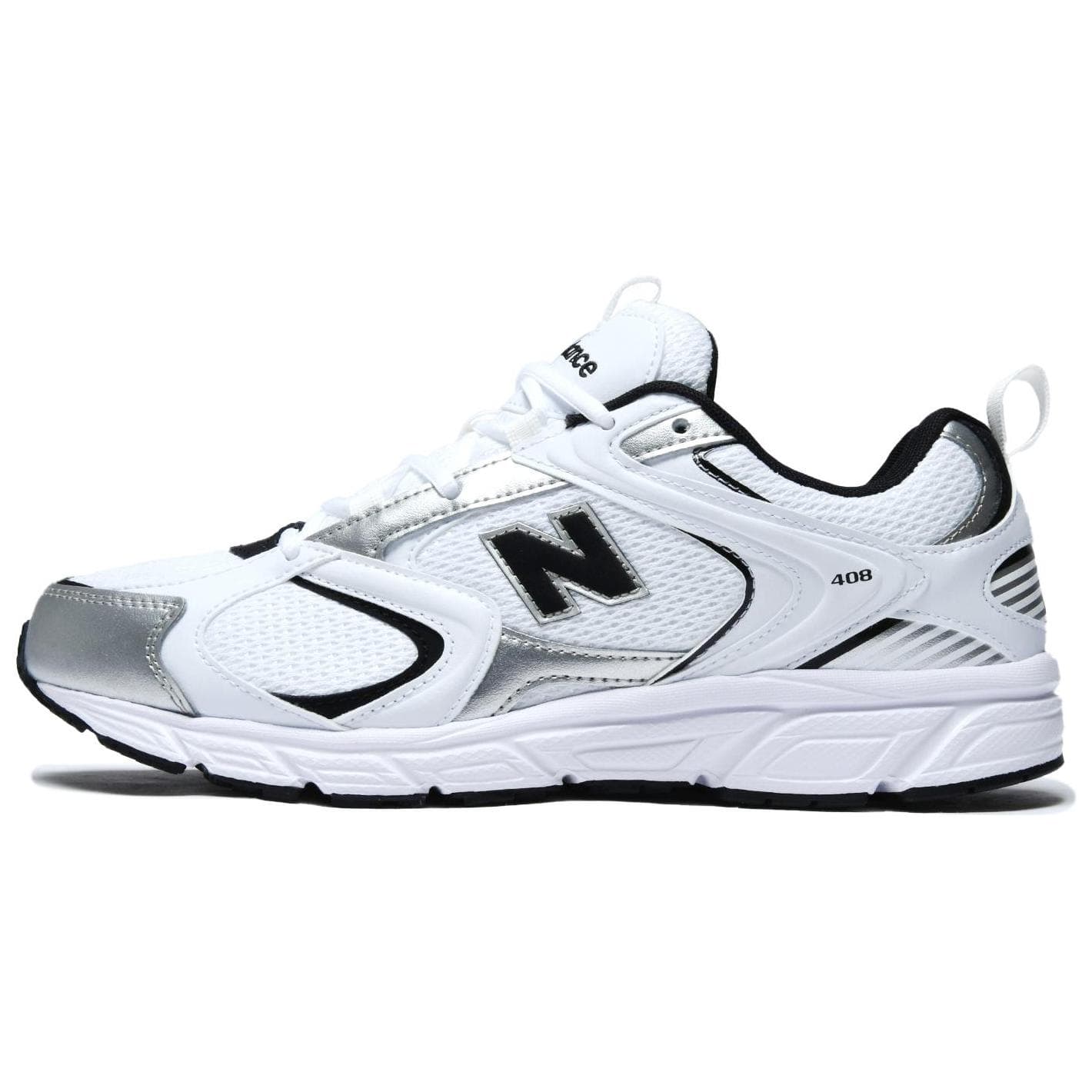 New Balance 408 Shoes 'White Black'