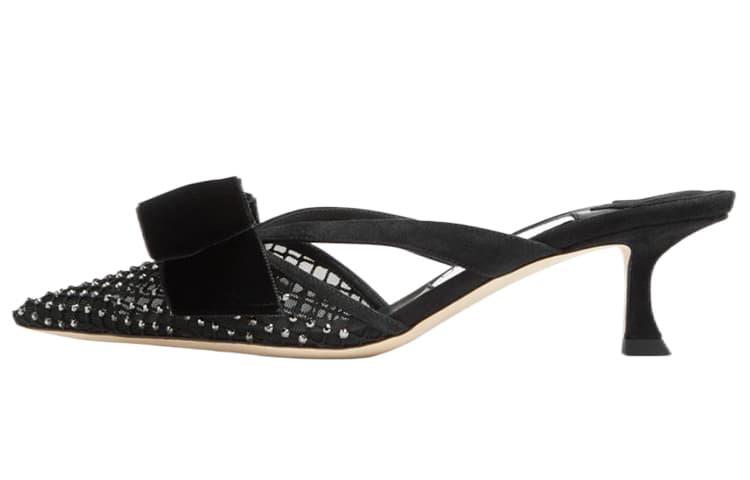Jimmy Choo Flaca Closed Toe Slippers Women's