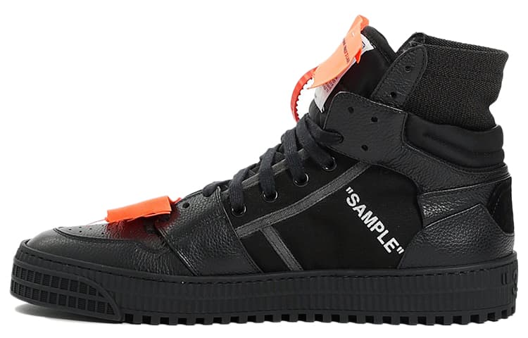 OFF WHITE Off Court 3.0 High 'Black Orange'
