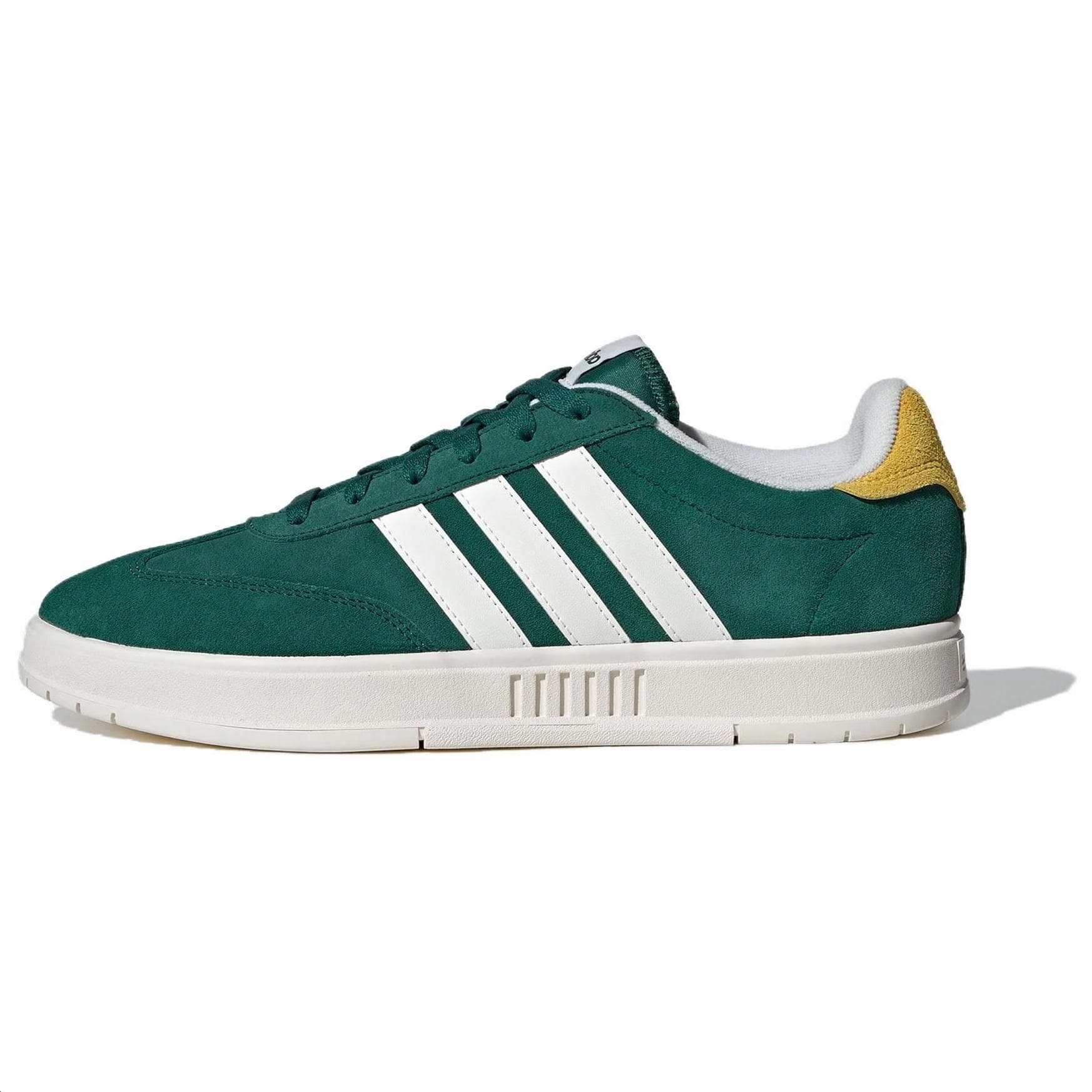 Adidas GRADAS Q4 Anti-Slip Wear-Resistant Low-Top Skateboard Shoes Unisex Green White