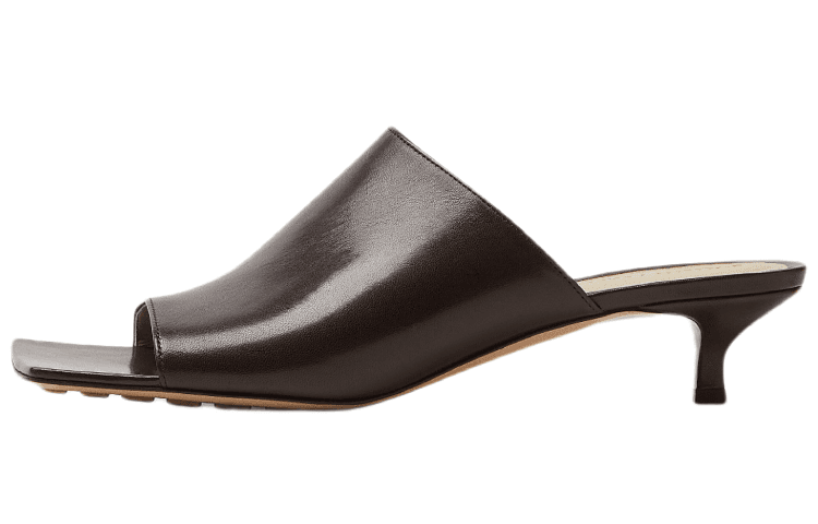 Bottega Veneta Odor-Resistant Slide Slippers Women's Brown