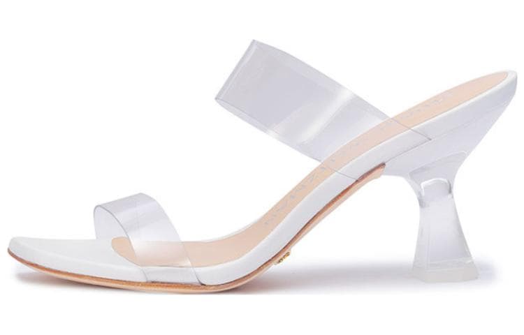 Stuart Weitzman/SW Stylish Sandal 8cm Women's White