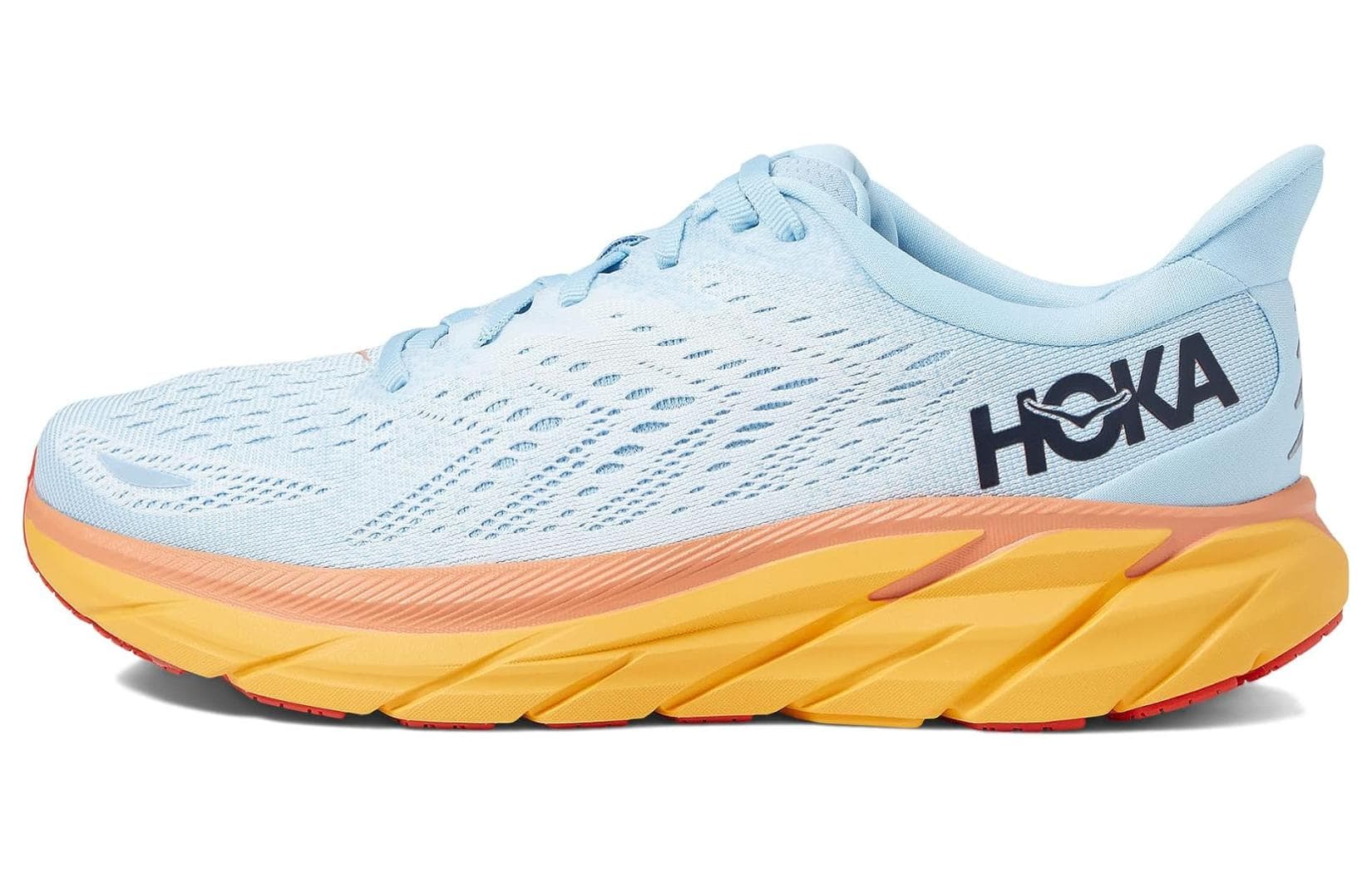 HOKA ONE ONE Clifton 8 Summer Song Ice Flow Orange Women's