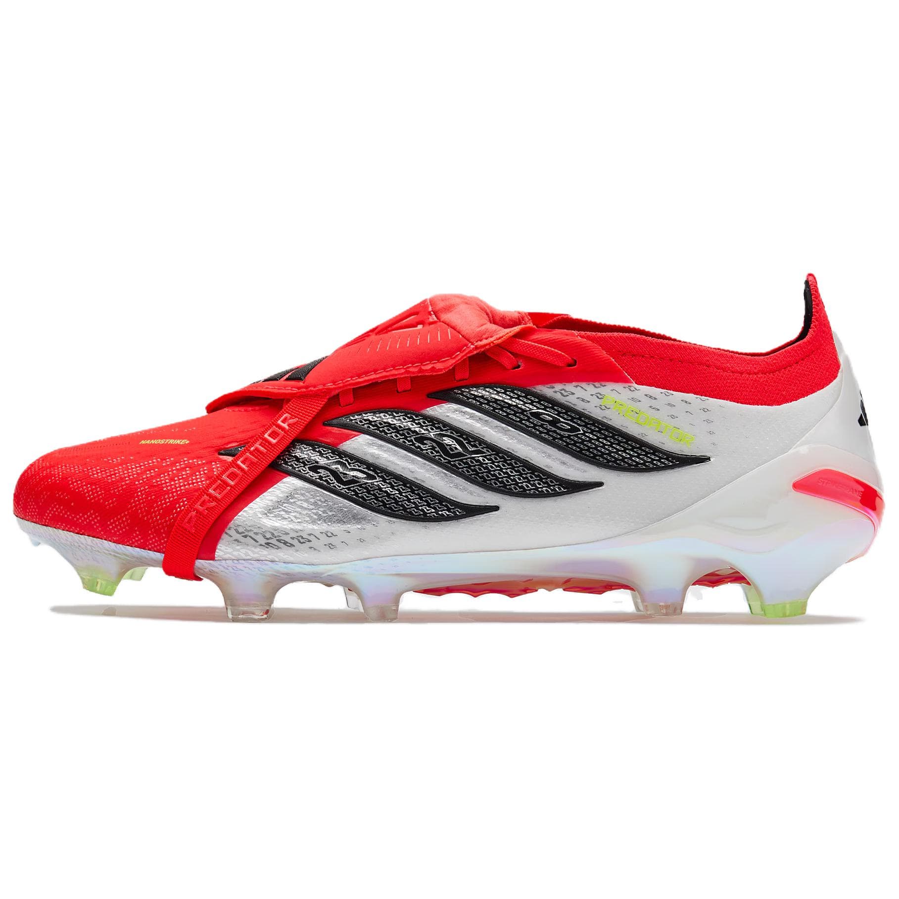 adidas PREDATOR ELITE FT FG UNLOCKED Comfortable Soccer Cleats Unisex Red