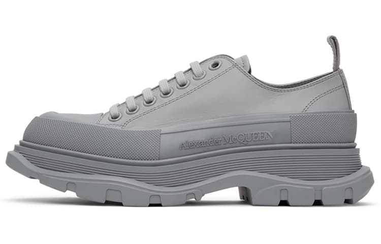 Alexander McQueen Tread Slick Low Top Sneaker 'Grey'