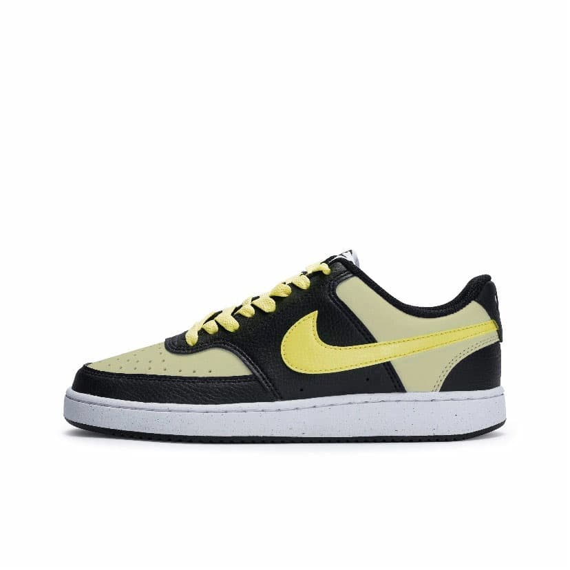 Nike Court Vision Low Wear-Resistant Low-Top Skateboard Shoes Unisex Yellow