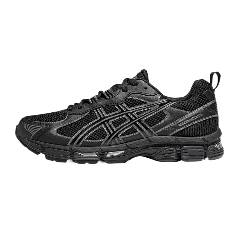 ASICS Gel-Exalt 2 CN Comfortable Sport Versatile Fabric Synthetic Leather Wear-Resistant Breathable Low-Top Running Shoes Men's Black