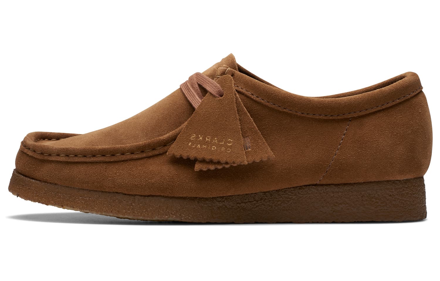 Clarks Cow Split Leather Versatile Fashion Trendy Low-Top Casual Shoes Unisex Brown