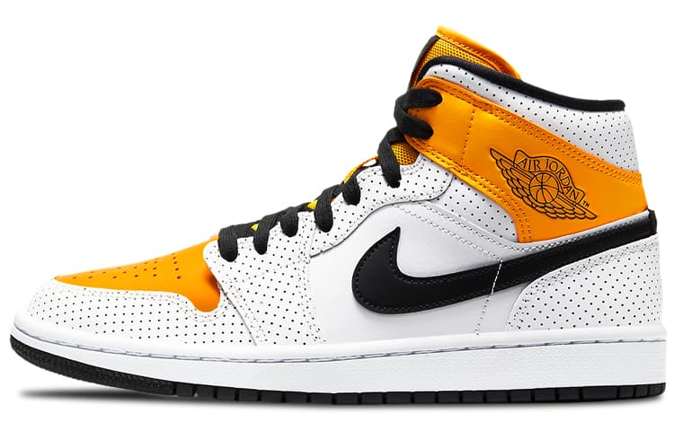 JORDAN 1 Mid Laser Orange Women's