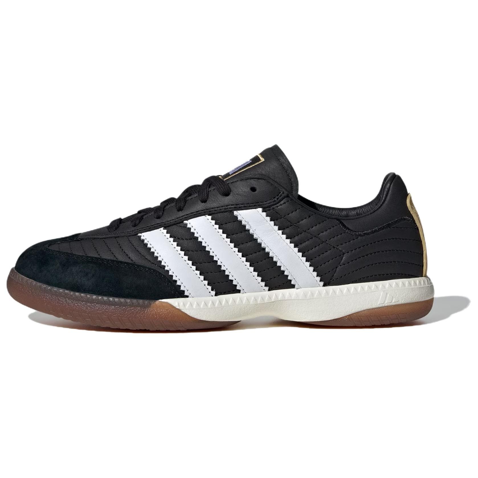 NTS RADIO x adidas Originals SAMBA MN Comfortable And Versatile Low-Top Skateboard Shoes Unisex Black White
