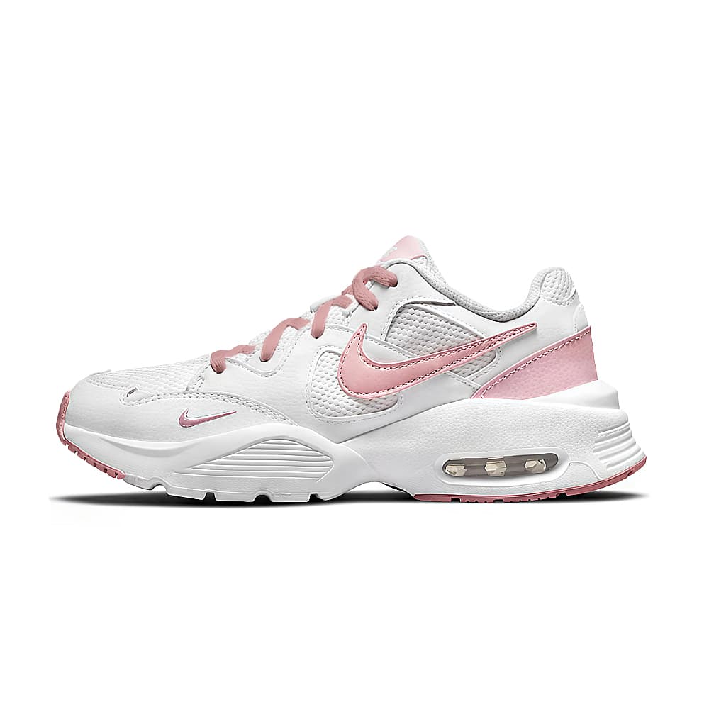 Custom Sneakers Nike Air Max Fusion Pink Planet Fashion Classic Retro Comfortable Shock-Absorbent Wear-Resistant Breathable Low-Top Casual Running Shoes Women's White Pink