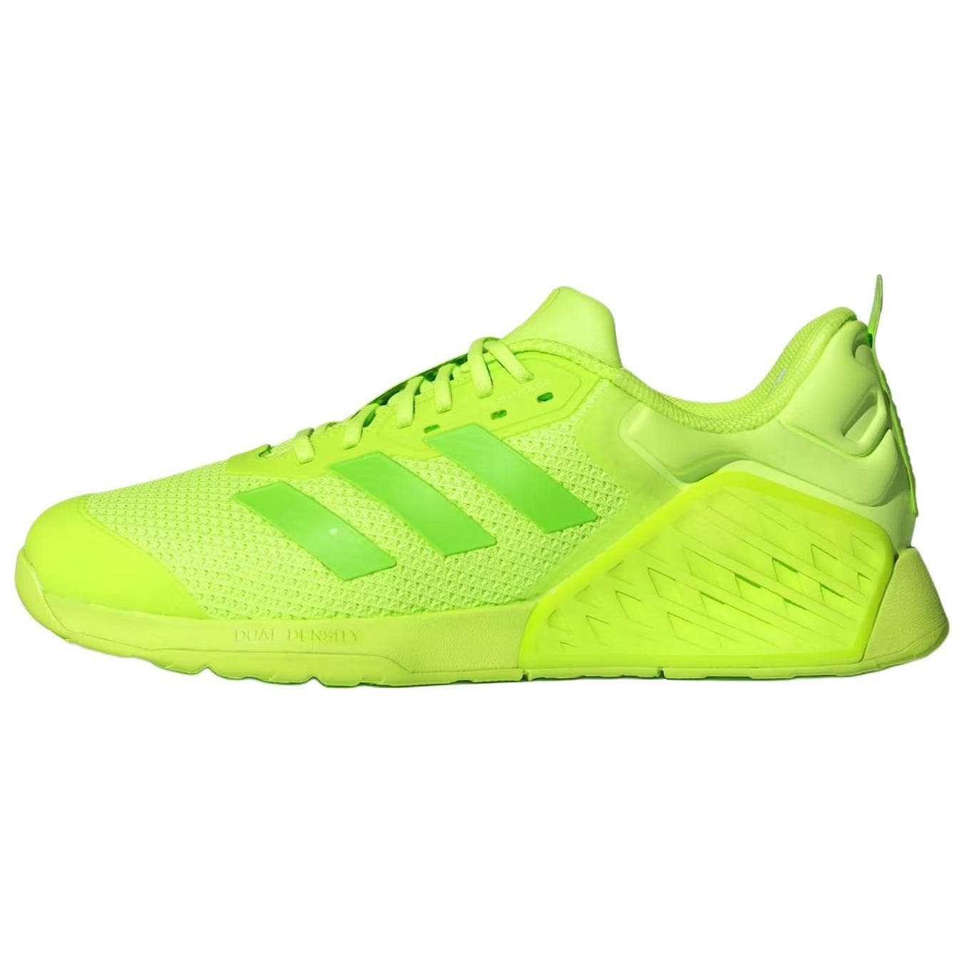 adidas DROPSET 3 Fabric Comfortable Soft Slip-Resistant Wear-Resistant Low-Top Training Shoes Unisex Green