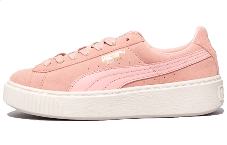 PUMA Suede Platform Core 'Coral Cloud Whisper White' Women's