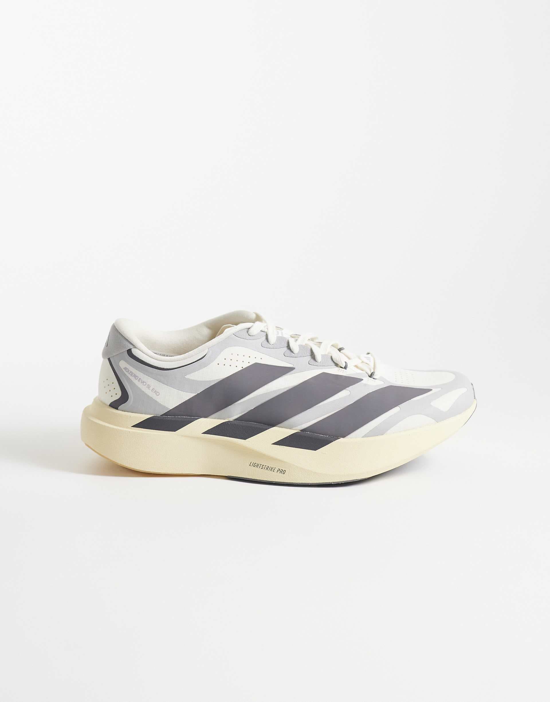 adidas Running Adizero EVO SL EXO sneakers in cream and black